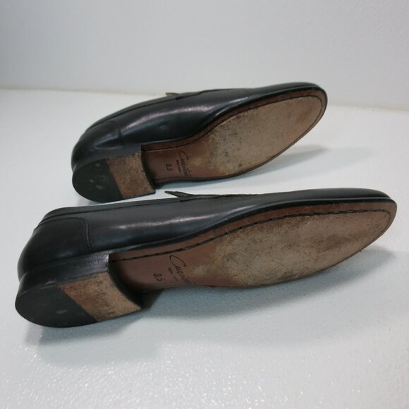 Curatore Leather Dress Loafers Moc's Shoes Men's Footwear Formal Zapatos 8.5 - Picture 3 of 7